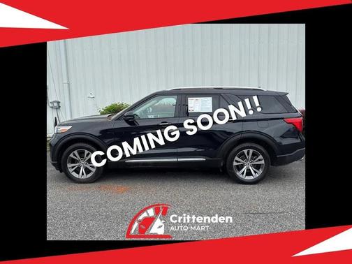 Agate Black Metallic 2020 Ford Explorer Platinum