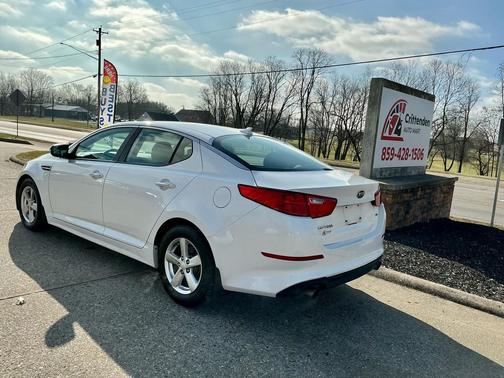 Snow White Pearl 2015 Kia Optima LX
