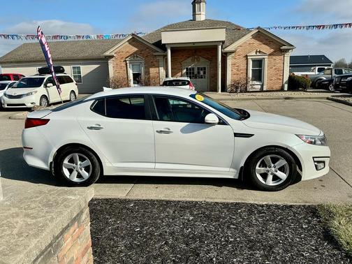 Snow White Pearl 2015 Kia Optima LX