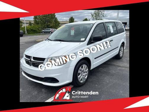 Bright White Clearcoat 2015 Dodge Grand Caravan AVP/SE