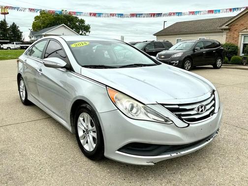Radiant Silver Metallic 2014 Hyundai SONATA GLS