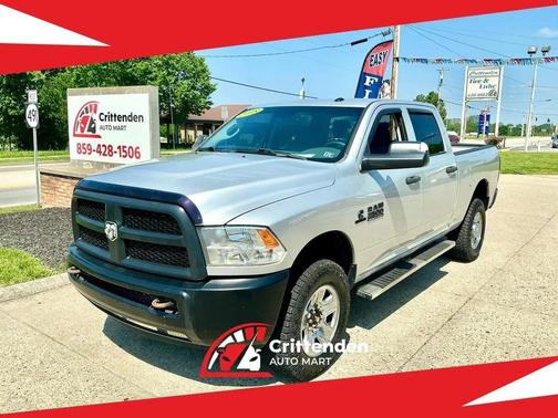 Bright Silver Metallic Clearcoat 2018 RAM 2500 Tradesman Crew Cab 4x4 6'4' Box