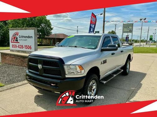 Bright Silver Metallic Clearcoat 2018 RAM 2500 Tradesman Crew Cab 4x4 6'4' Box