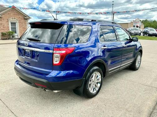 Deep Impact Blue Metallic 2013 Ford Explorer XLT