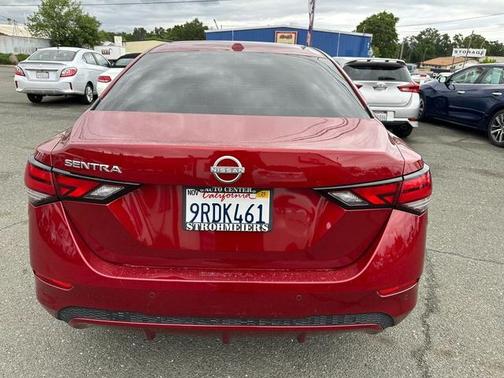 Scarlet Ember 2025 Nissan Sentra SV