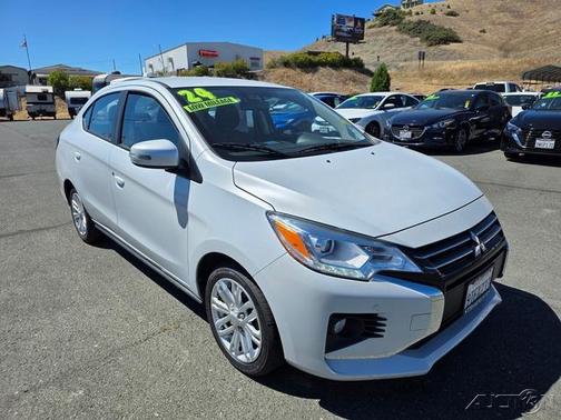 White Diamond 2024 Mitsubishi Mirage G4 SE