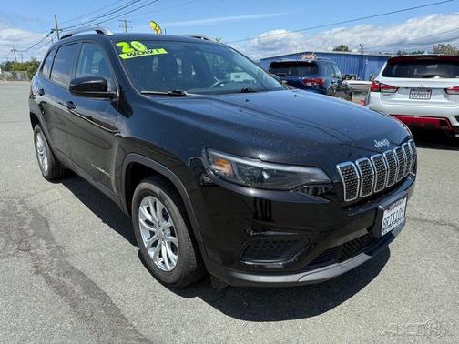 Diamond Black 2020 Jeep Cherokee Latitude