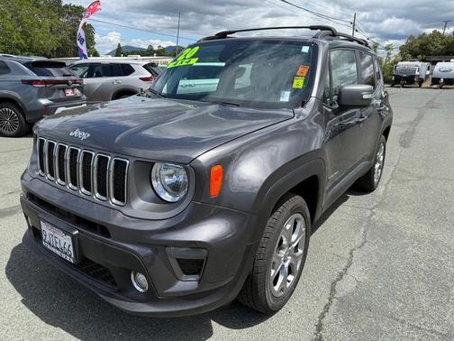 Granite Crystal Clearcoat Metallic 2020 Jeep Renegade Limited