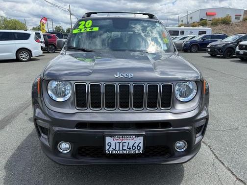 Granite Crystal Clearcoat Metallic 2020 Jeep Renegade Limited