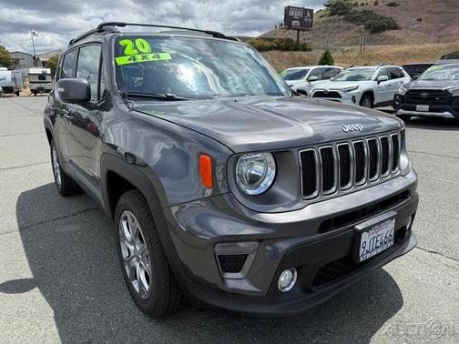 Granite Crystal Clearcoat Metallic 2020 Jeep Renegade Limited