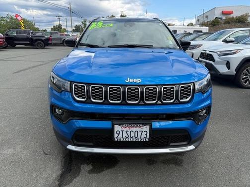 Hydro Blue Pearl 2025 Jeep Compass Limited