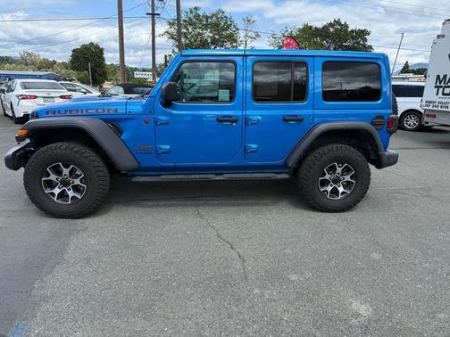 Hydro Blue Pearl 2022 Jeep Wrangler Unlimited Rubicon