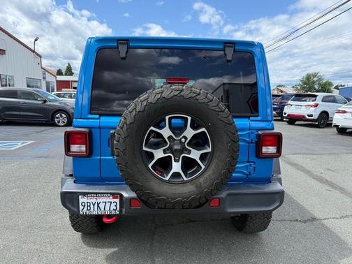 Hydro Blue Pearl 2022 Jeep Wrangler Unlimited Rubicon