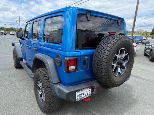Hydro Blue Pearl 2022 Jeep Wrangler Unlimited Rubicon