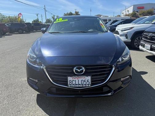 Deep Crystal Blue Mica 2018 Mazda Mazda3 Touring