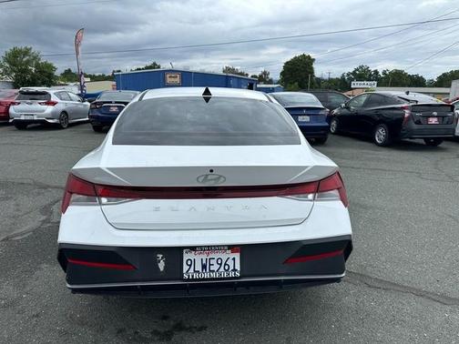Serenity White Pearl 2024 Hyundai ELANTRA SEL