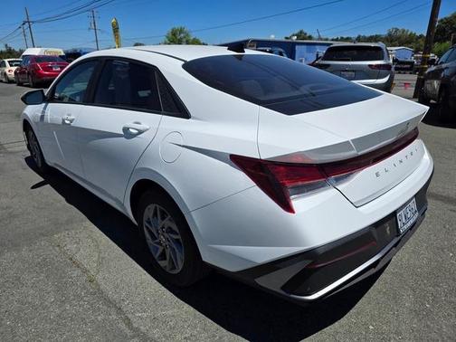 Serenity White Pearl 2024 Hyundai ELANTRA SEL
