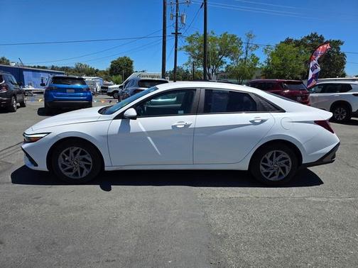 Serenity White Pearl 2024 Hyundai ELANTRA SEL