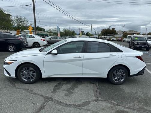 Serenity White Pearl 2024 Hyundai ELANTRA SEL