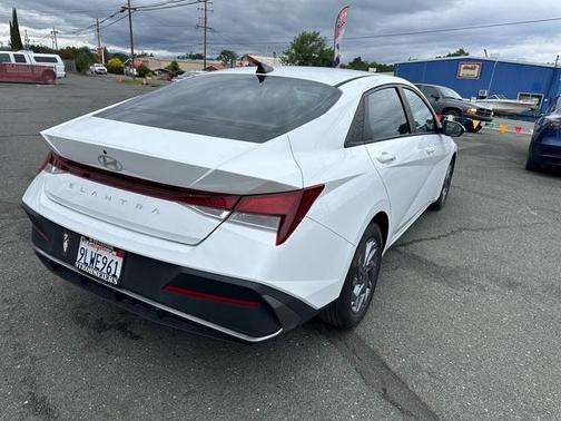 Serenity White Pearl 2024 Hyundai ELANTRA SEL