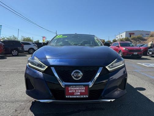 Deep Blue Pearl 2020 Nissan Maxima 3.5 SV