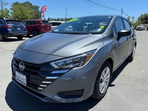 Gun Metallic 2025 Nissan Versa S