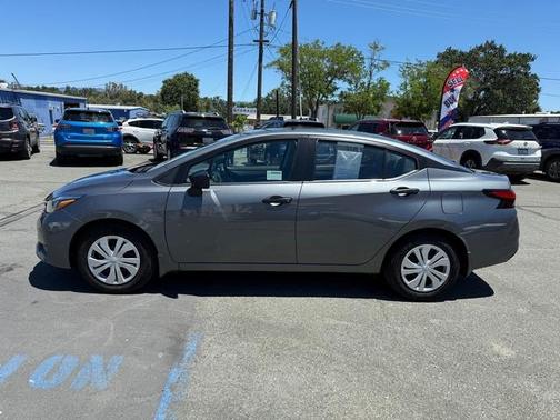 Gun Metallic 2025 Nissan Versa S