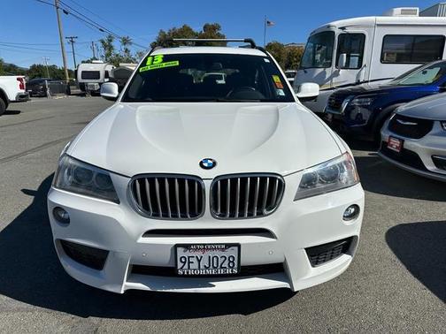 Alpine White 2013 BMW X3 xDrive35i