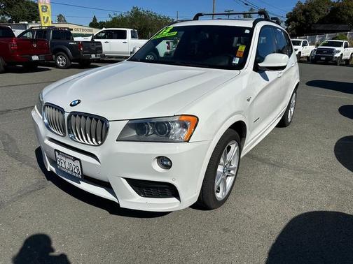 Alpine White 2013 BMW X3 xDrive35i
