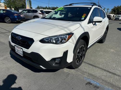 Crystal White Pearl 2023 Subaru Crosstrek Premium