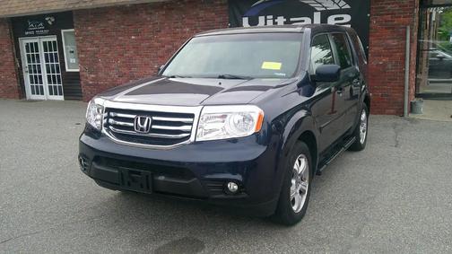 Blue 2012 Honda Pilot EX