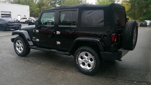 Black 2013 Jeep Wrangler Unlimited Sahara