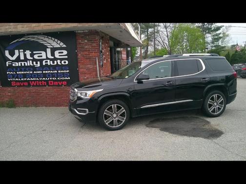 Black 2018 GMC Acadia Denali