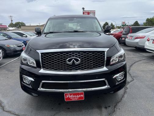 Black Obsidian 2017 INFINITI QX80 Limited