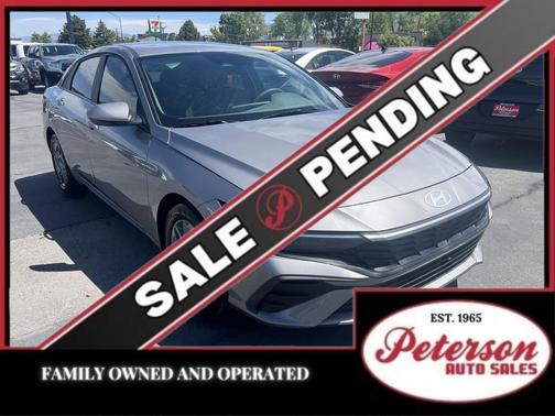 Fluid Metal 2025 Hyundai ELANTRA HEV Blue