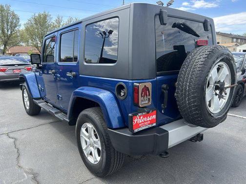 Deep Water Blue Pearl 2010 Jeep Wrangler Unlimited Sahara