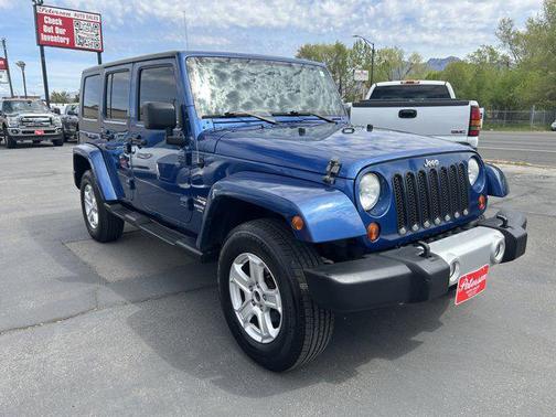 Deep Water Blue Pearl 2010 Jeep Wrangler Unlimited Sahara