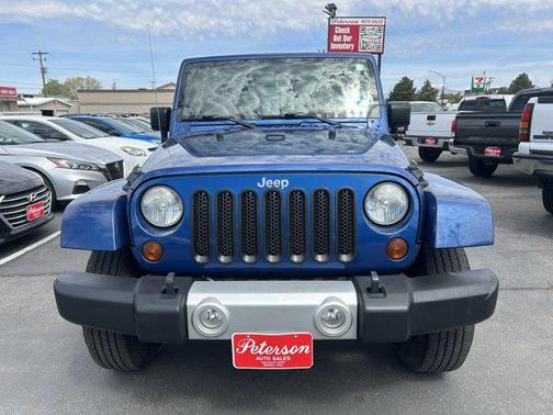 Deep Water Blue Pearl 2010 Jeep Wrangler Unlimited Sahara