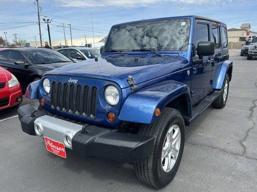 Deep Water Blue Pearl 2010 Jeep Wrangler Unlimited Sahara