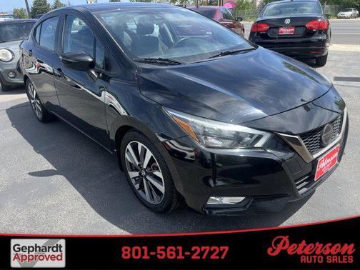 Super Black 2020 Nissan Versa 1.6 S