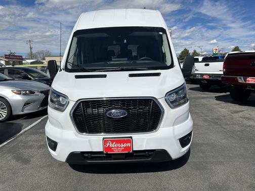 Oxford White 2023 Ford Transit-350 XLT