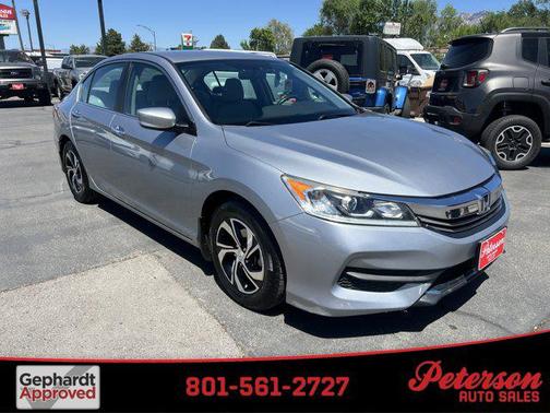 Lunar Silver Metallic 2017 Honda Accord LX