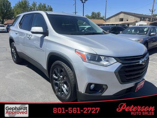 Silver Ice Metallic 2019 Chevrolet Traverse RS