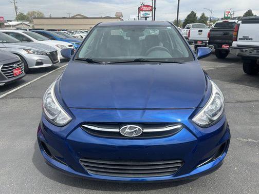 Pacific Blue Pearl 2017 Hyundai Accent SE