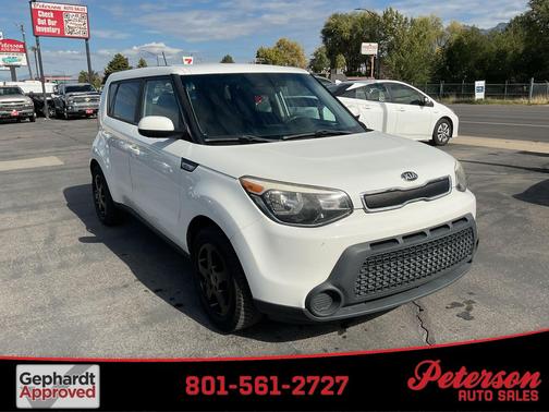 Clear White 2016 Kia Soul Base