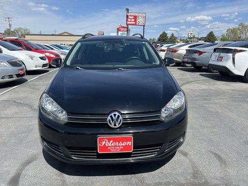 Black Uni 2014 Volkswagen Jetta SportWagen DSG TDI w/Sunroof & Nav