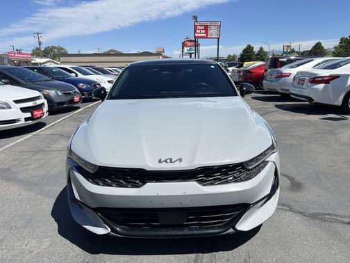 Wolf Gray 2022 Kia K5 GT-Line