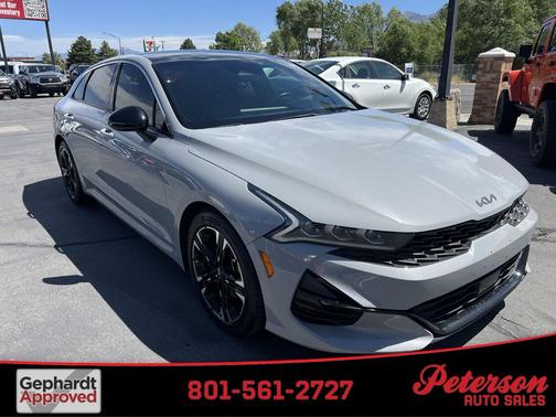 Wolf Gray 2022 Kia K5 GT-Line