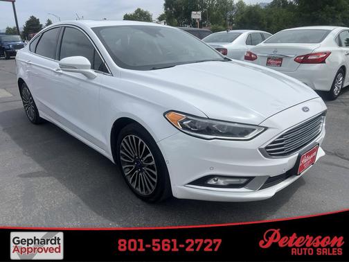 Oxford White 2017 Ford Fusion Energi SE Luxury