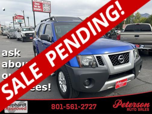 Metallic Blue 2014 Nissan Xterra S